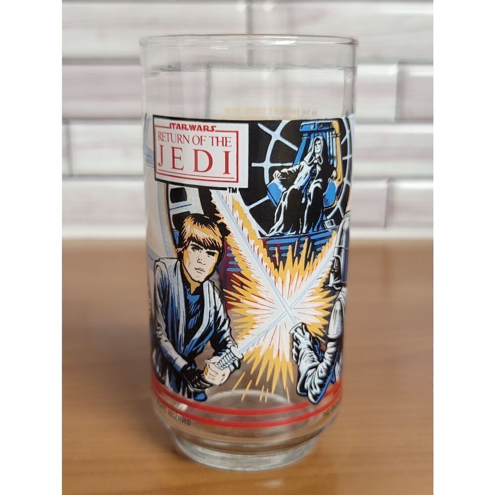 Star Wars Return of the Jedi Glass